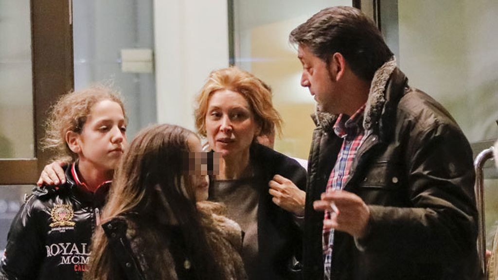 Último adiós en familia en el Tanatorio de Palencia