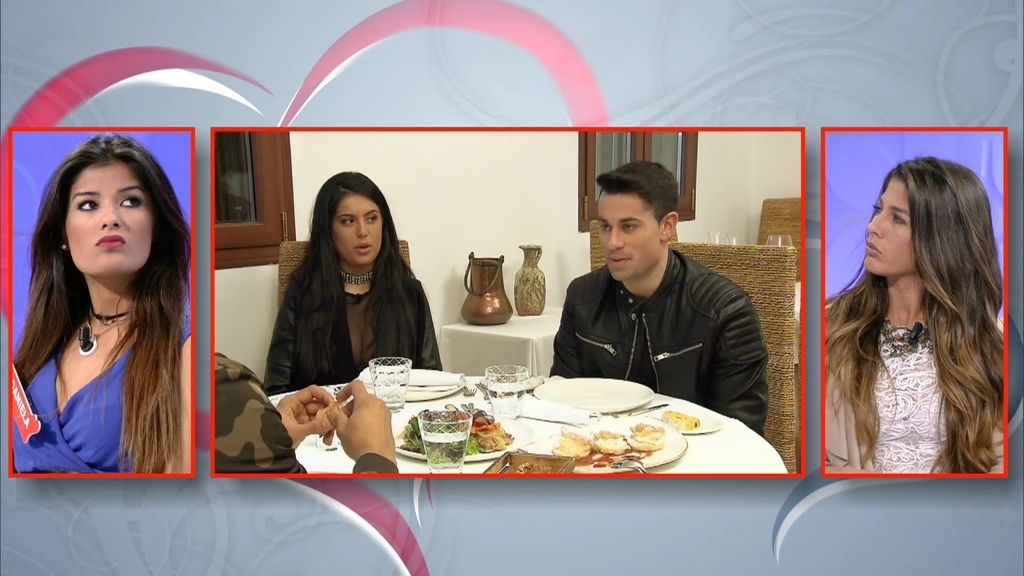 Cena familiar con los tronistas