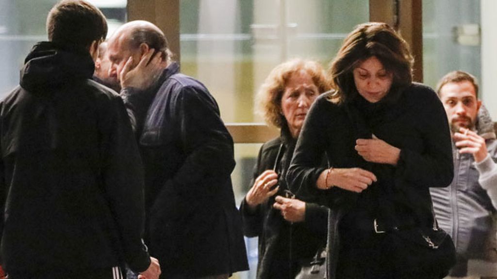 Último adiós en familia en el Tanatorio de Palencia