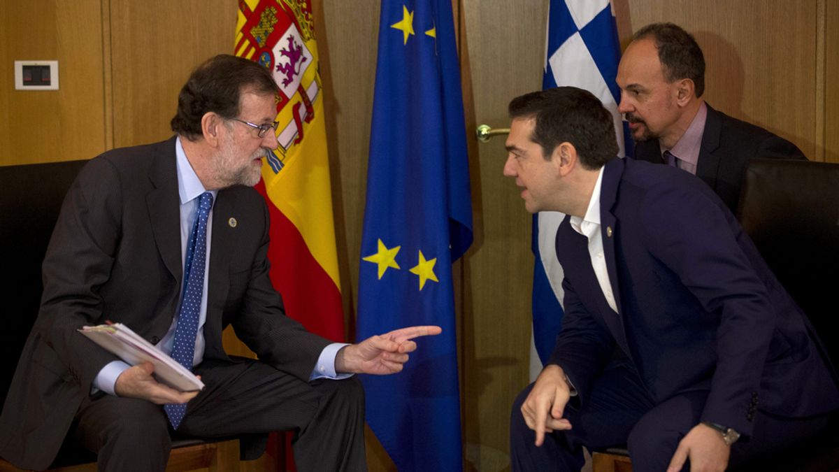 Mariano Rajoy y Alexis Tsipras