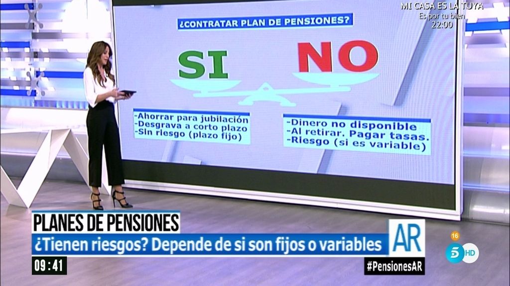 Planes de pensión en 'AR'