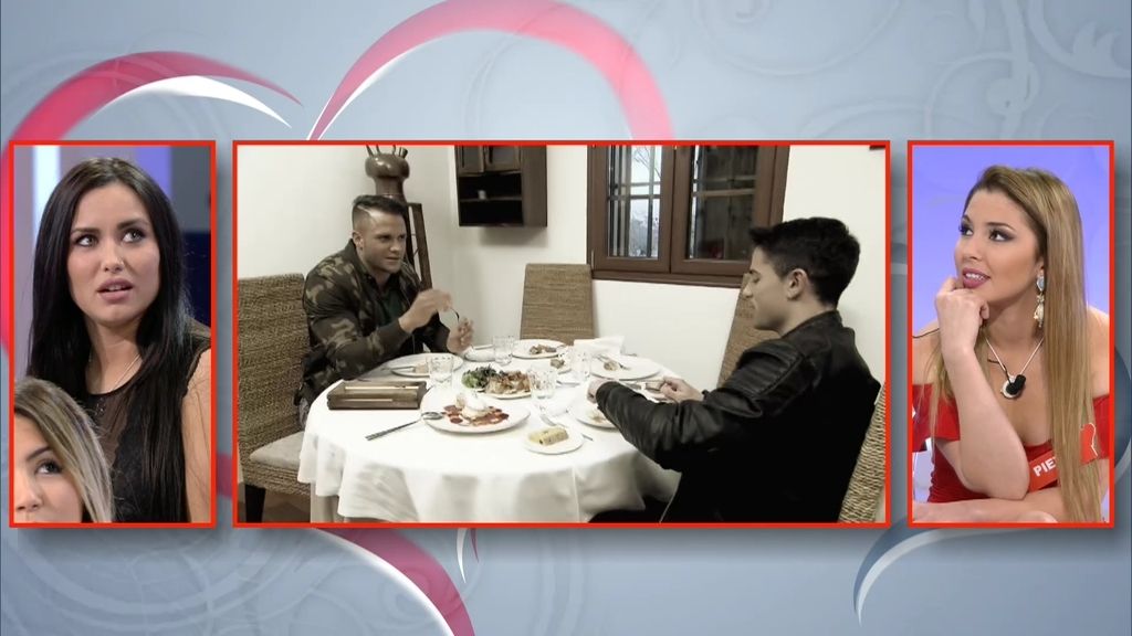 Cena familiar con los tronistas