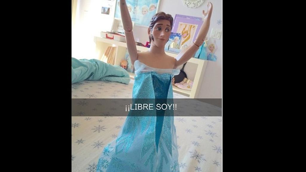 Esta historia de Frozen en Snapchat se ha hecho viral por su final inesperado