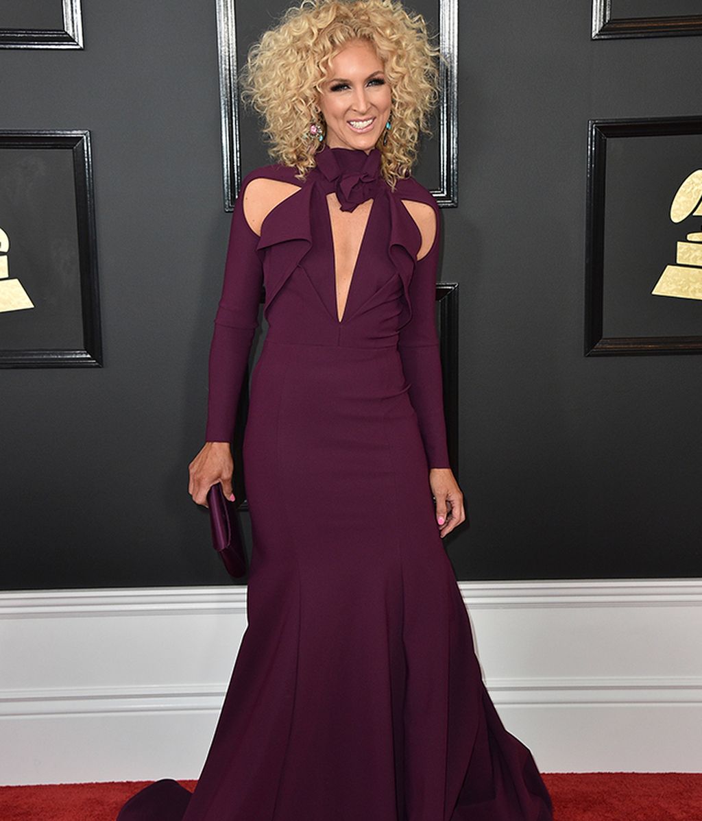 Kimberly Schlapman en la alfombra roja