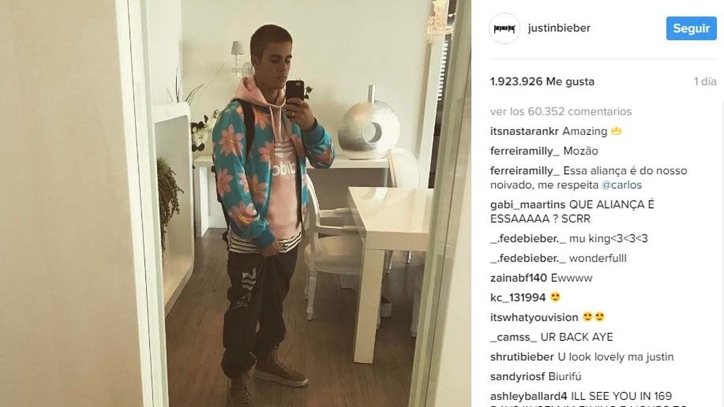 El retorno de Justin Bieber en 12 fotos