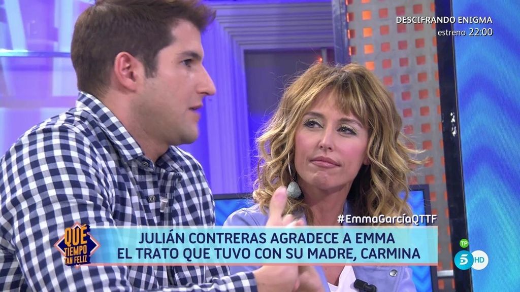 Julián Contreras tiene algo muy importante que agradecerle a Emma 😍