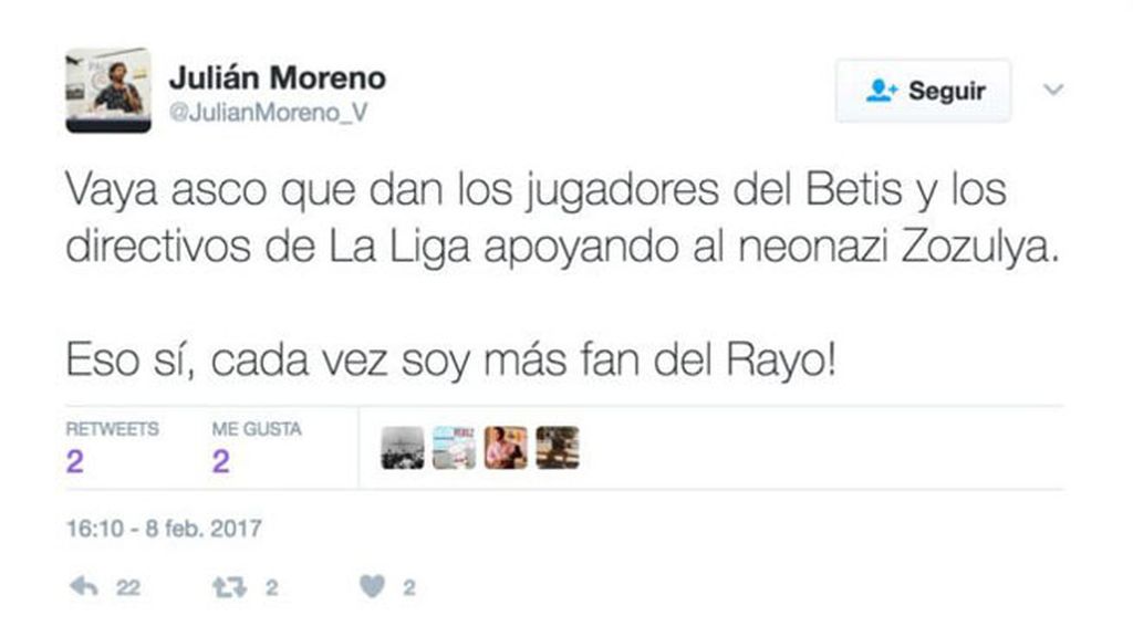 Julián Moreno, Betis