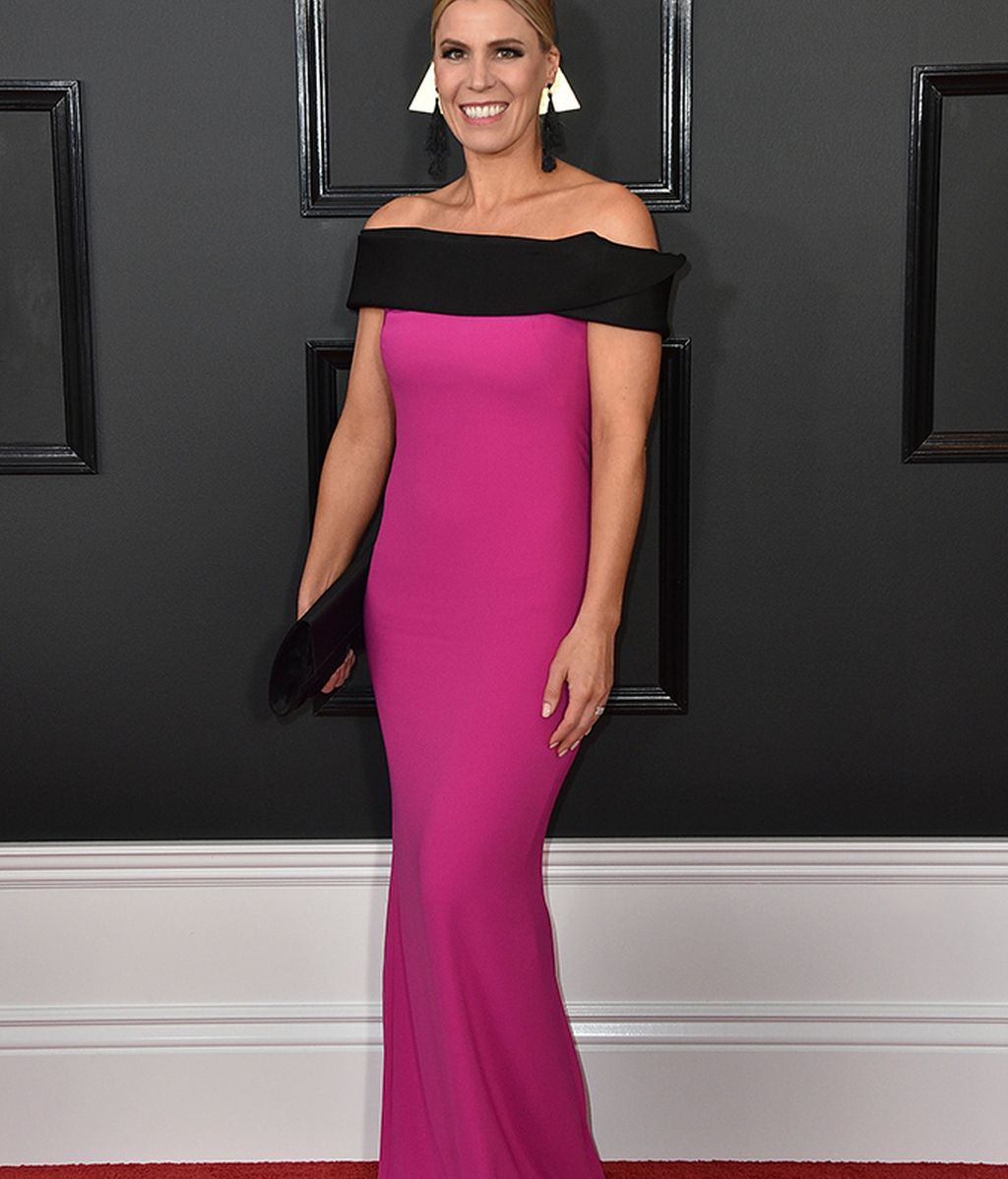 Georgia Jarman en la alfombra roja