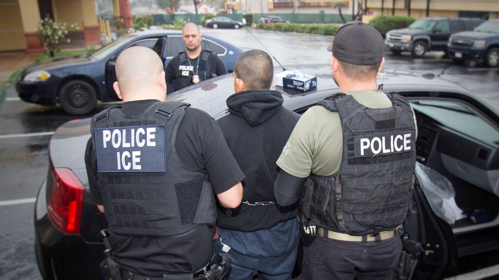Operación contra inmigrantes en EEUU