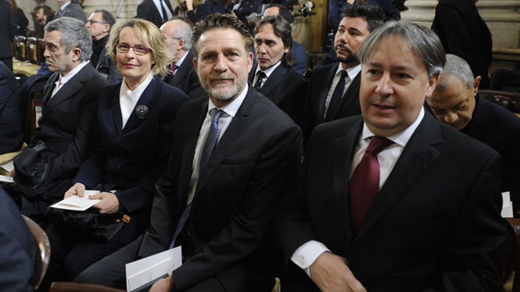 El actor, Juanjo Artero, tampoco falló