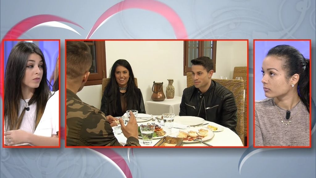 Cena familiar con los tronistas