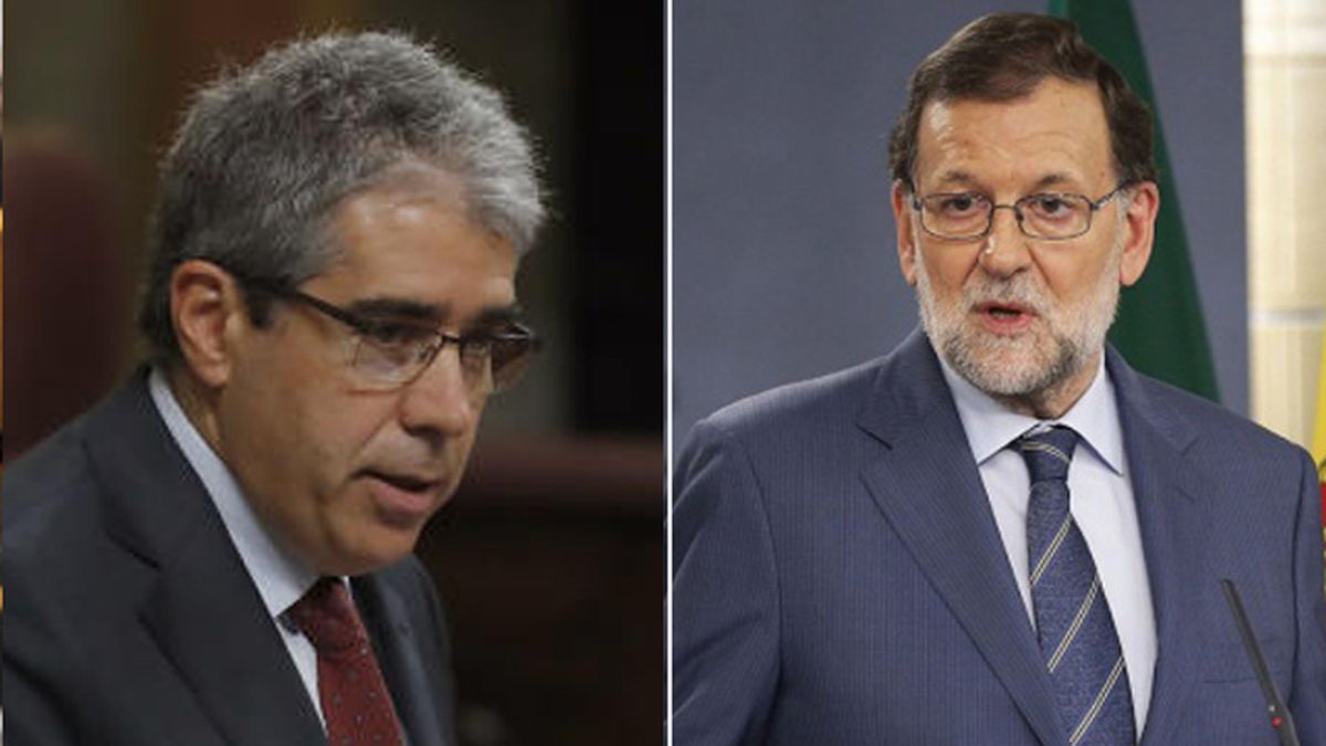 Francesc Homs y Mariano Rajoy