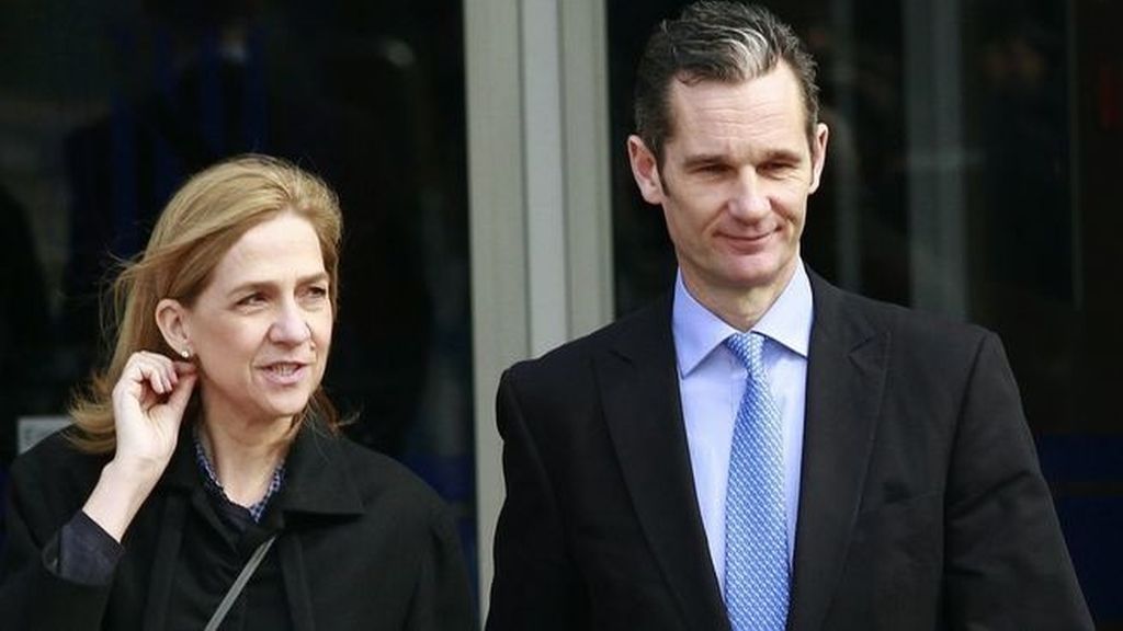 Urdangarin, condenado a seis años y tres meses de cárcel y la infanta, absuelta