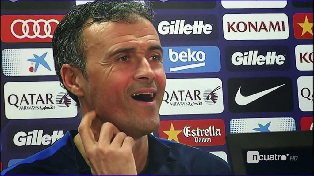 Nuevo enfrentamiento de Luis Enrique con la prensa: “Qué bonito”