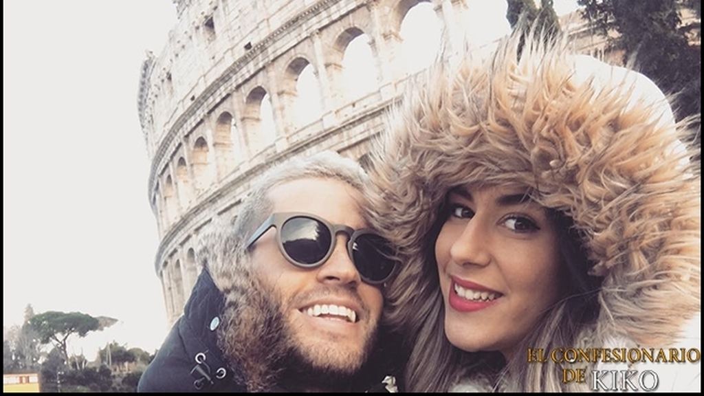 La pareja ha disfrutado de su amor en la capital italiana