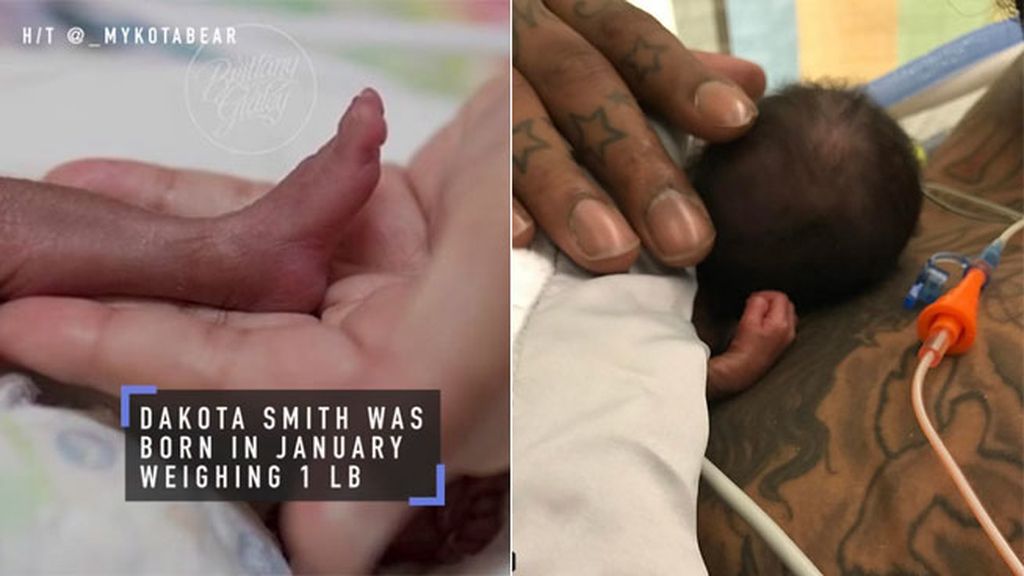 Dakota Smith,JR Smith,NBA,Bebe Prematuro Dakota Smith,JR Smith,NBA,Bebe Prematuro