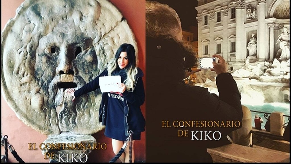 La pareja ha disfrutado de su amor en la capital italiana