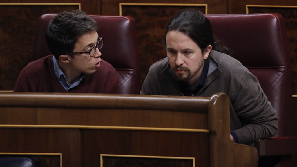Pablo Iglesias y Errejón, ¿discusión en el Congreso?