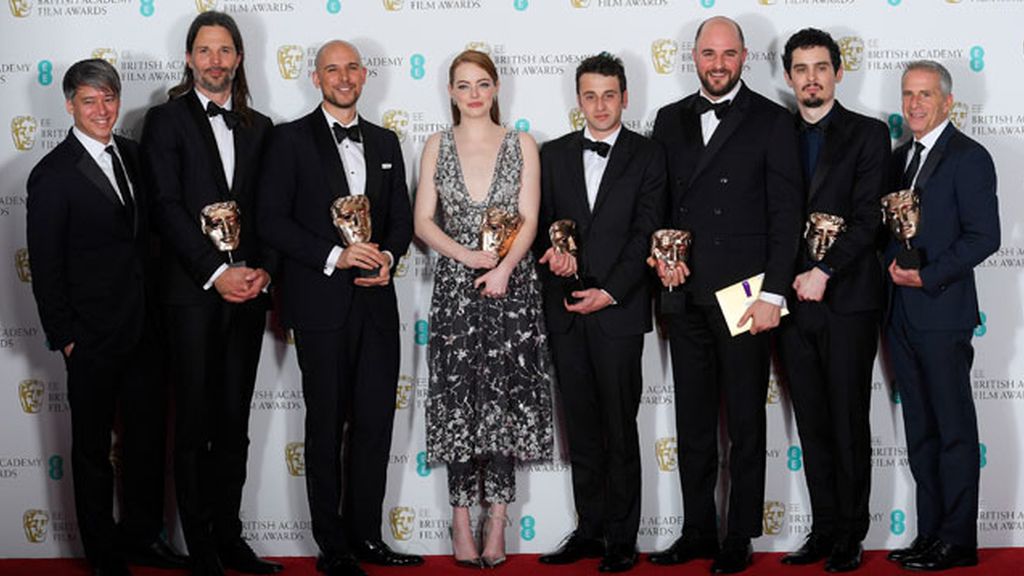 La la land, triunfadora en los Bafta