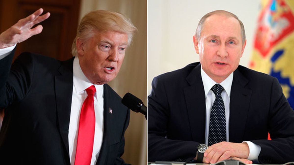 Donald Trump y Vladimir Putin