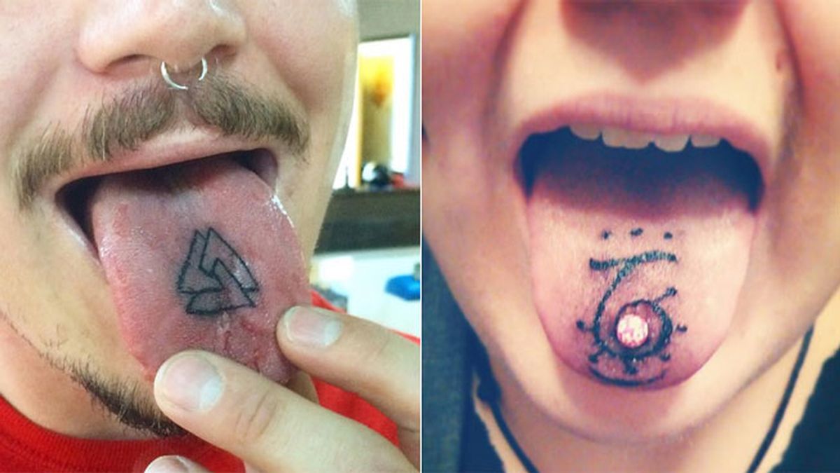 Tatuajes en la lengua, la última tendencia entre los amantes de la tinta