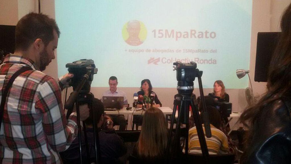 El colectivo "15MpaRato" pide prisión para Rodrigo Rato