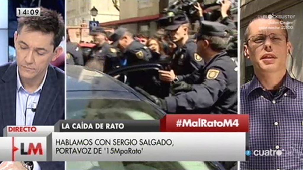 Sergio Salgado: “Si esperan que utilizando como chivo expiatorio se pueda cerrar esto en falso, están equivocados”