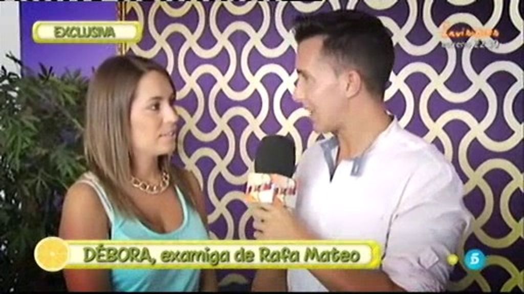 Débora, examiga de Rafa: "Tras desaparecer su novia, todo el pueblo se puso de su lado"