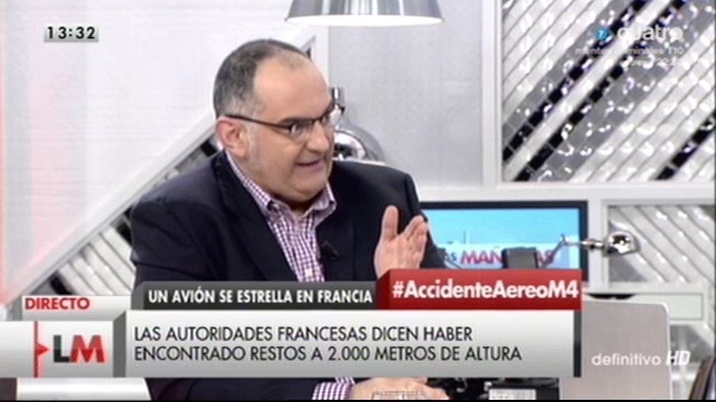 Antón Losada: “El avión estaba en el límite de su vida comercial” Antón Losada: “El avión estaba en el límite de su vida comercial”