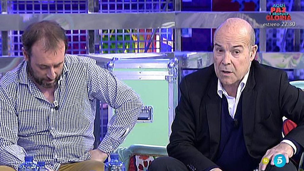 Antonio Resines y Antonio Molero: "Esperemos que 'Aquí Paz y después Gloria' dure tanto como 'Los Serrano"