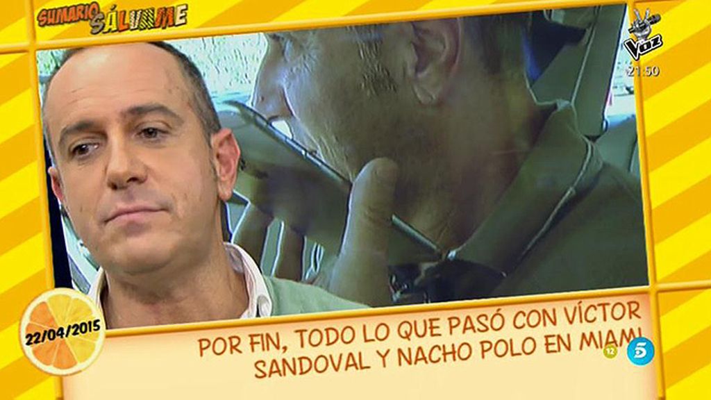 Víctor Sandoval: "Que le pidiera un abrazo a Nacho denota un problema"