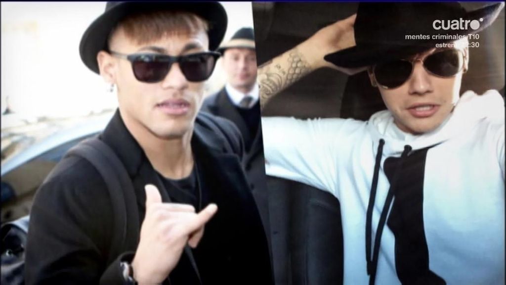 ¿Es Justin Bieber? No, ¡¡ es Neymar !!