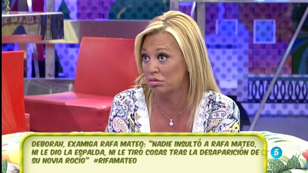 Belén: "Los padres de la difunta Rocío sintieron asco al ver a R. Mateo en televisión”