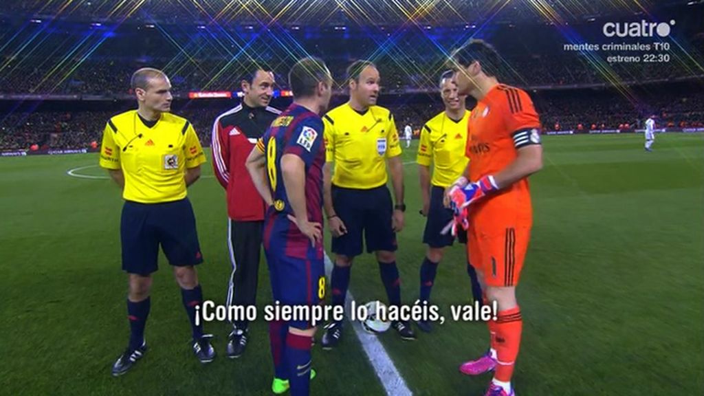 Mateu, a Casillas e Iniesta: “Representáis mucho más que dos equipos de fútbol”