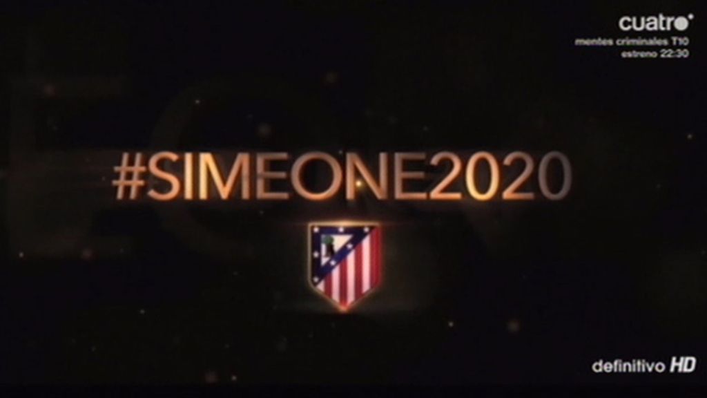 El vídeo que ha convencido al Cholo para quedarse en el Atleti hasta 2020