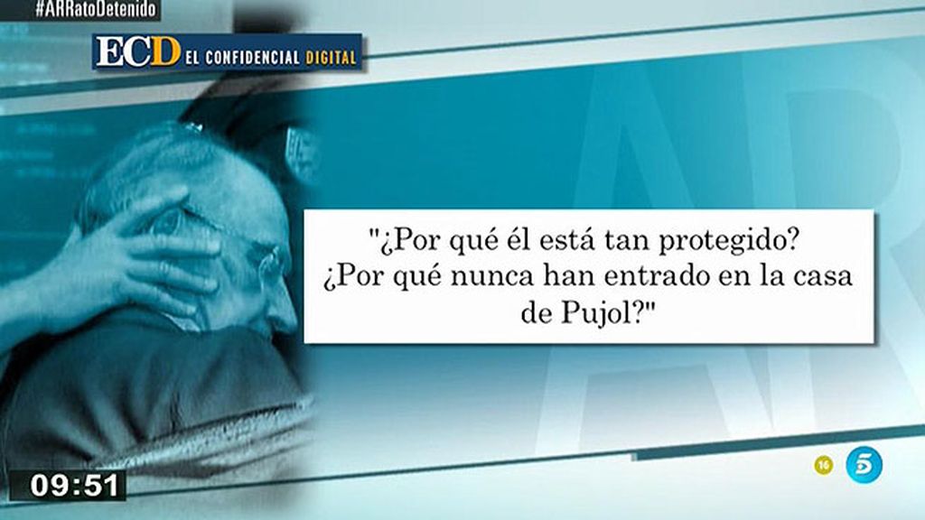 Rodrigo Rato, tras su detención: "Esto a Jordi Pujol no se lo hacen, no se atreven"