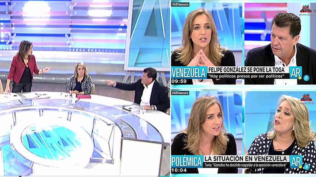 Ana Rosa se enfada con Alfonso Rojo: "Te quito el micrófono"