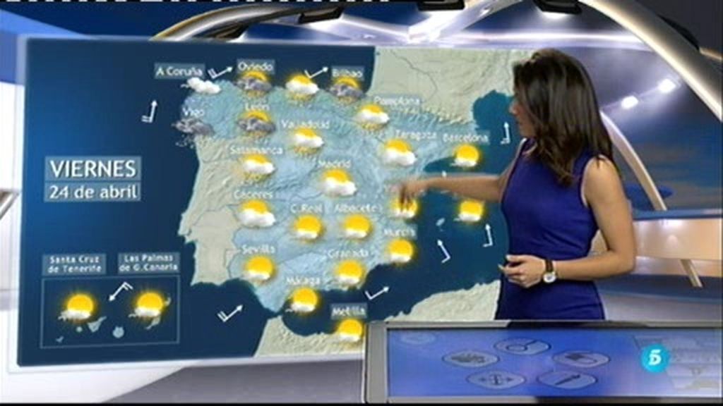 El tiempo, con Rebeca Haro