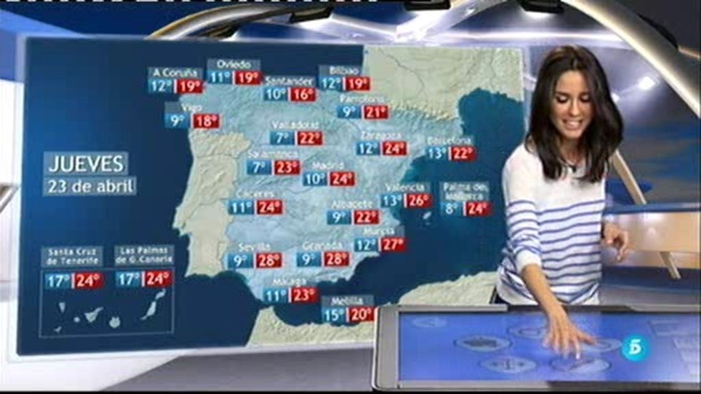 El tiempo, con Alba Lago