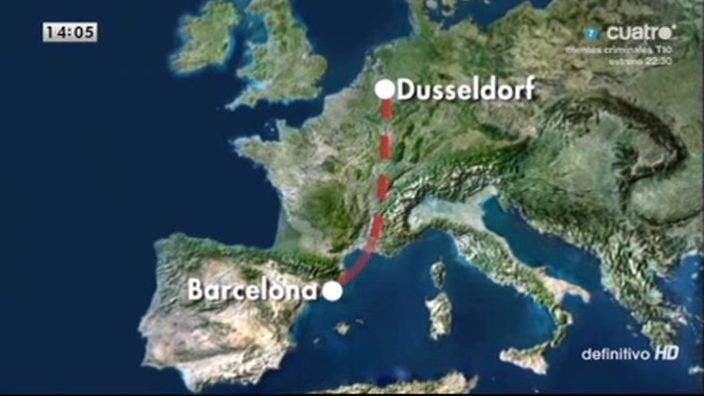 Cronología del accidente de Germanwings