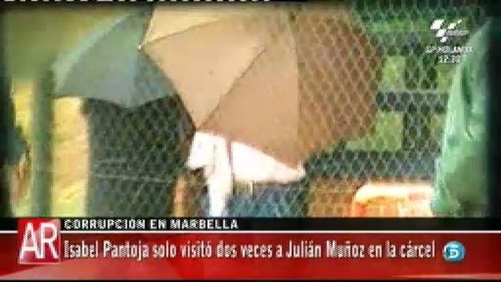 Isabel Pantoja sólo visitó dos veces a Julián Muñoz en la cárcel