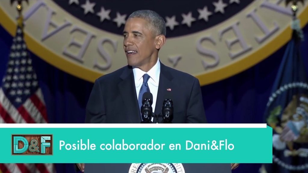 ¿Será Obama uno de los colaboradores VIP de 'Dani&Flo'?