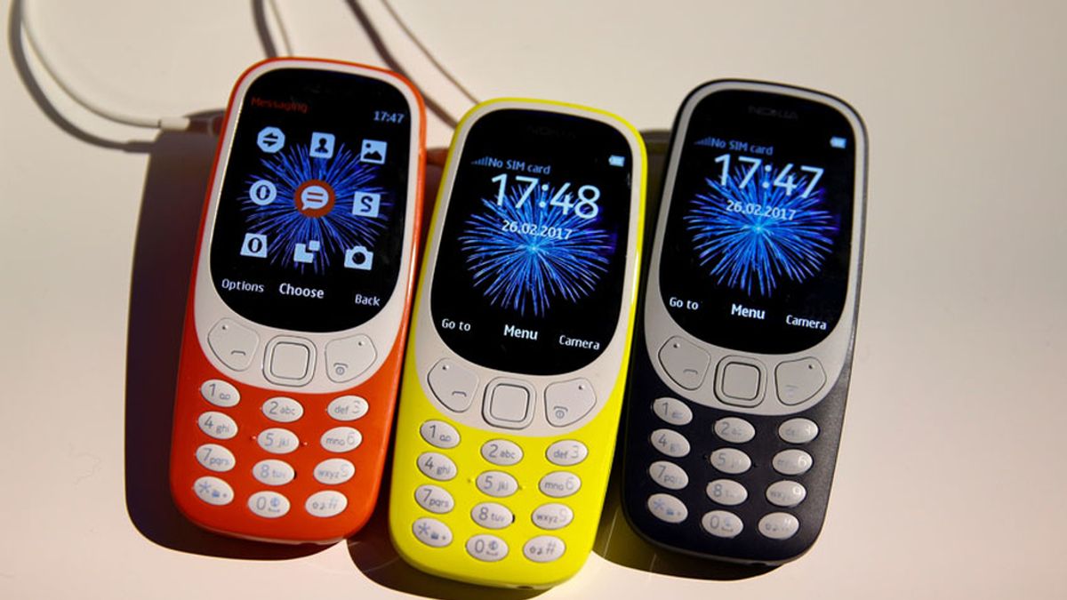 El Nokia 3310 ya es una realidad en el Mobile World Congress de Barcelona