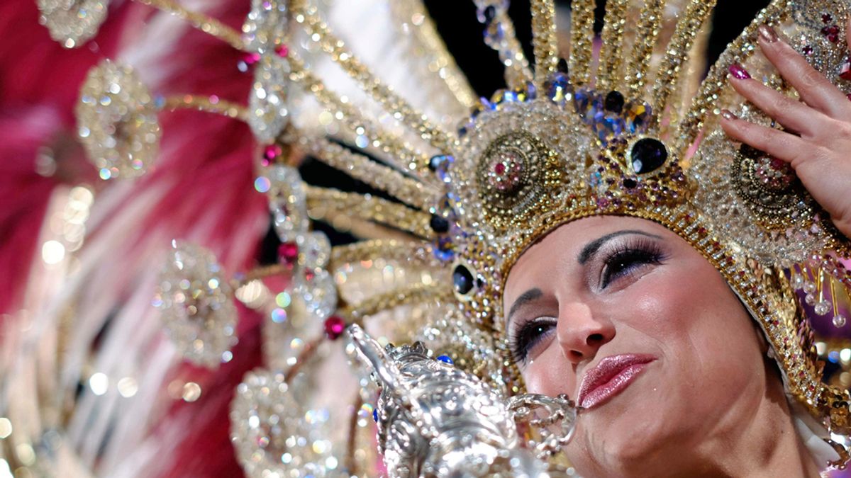 Reina del Carnaval en Las Palmas de Gran Canaria