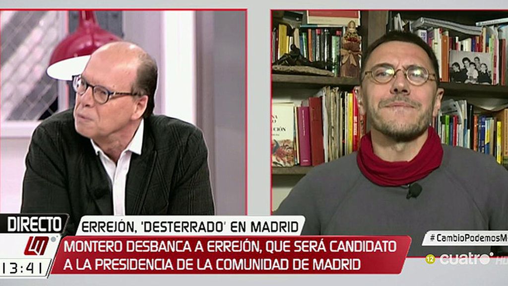 El rifirrafe entre Monedero y J. González