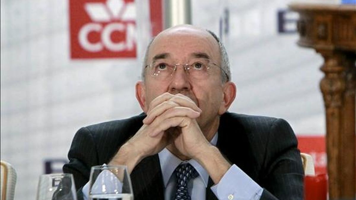 El gobernador del Banco de España, Miguel Ángel Fernández Ordóñez, participó hoy en la convención anual de la Asociación de Mercados Financieros (AMF) que se celebró en el Casino de Madrid. EFE