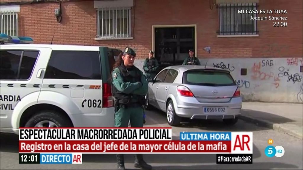Operación en Coslada: Así ha sido detenido el líder de la mafia de ladrones