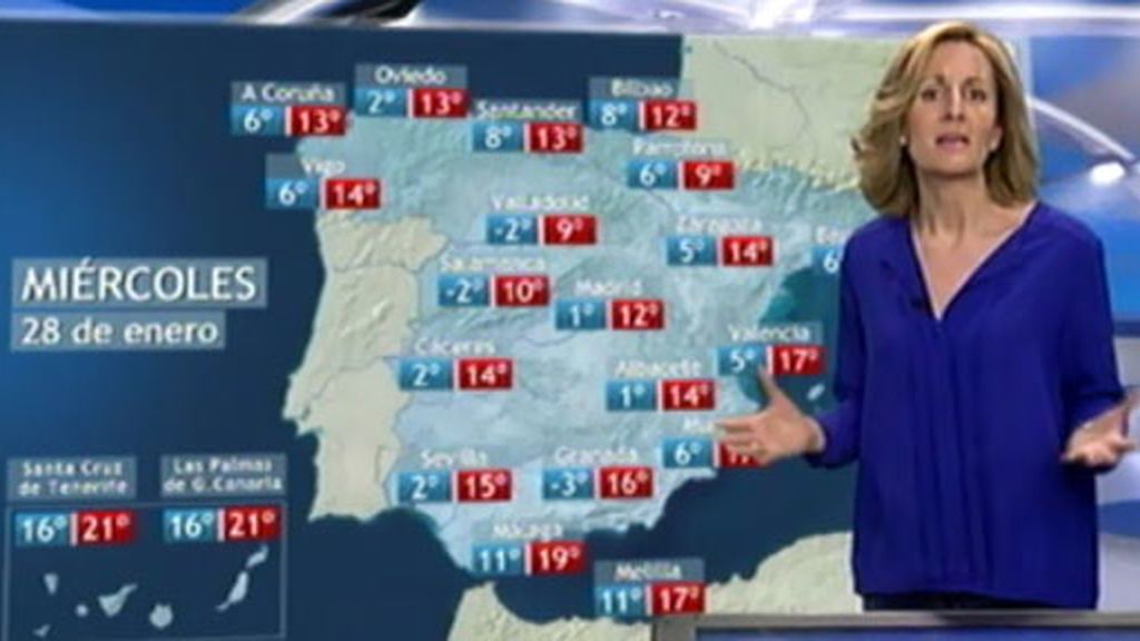 El tiempo con Rosalía Fernández