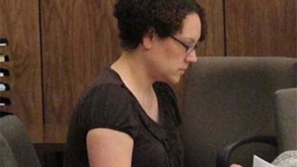 Jessica Beagley durante una vista del juicio.