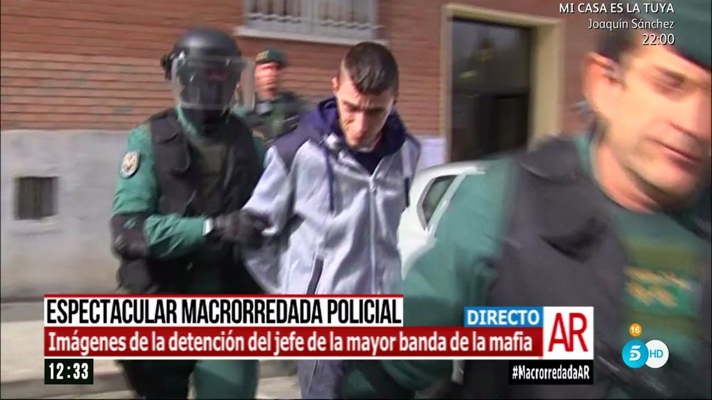 Operación en Coslada: Así ha sido detenido el líder de la mafia de ladrones